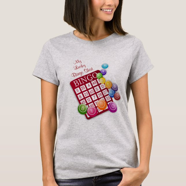 Camiseta My Lucky Bingo Shirt  (Frente)