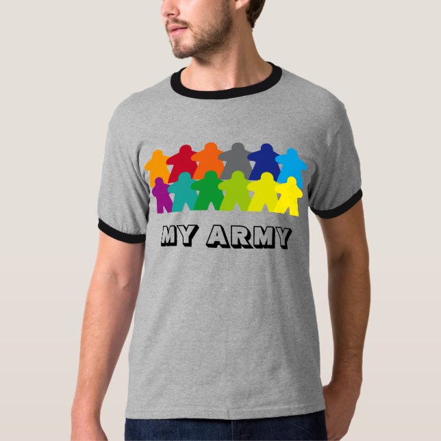 Camiseta My Meeple Army (Frente)