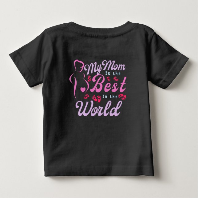 Camiseta My Mom is Best Mom (Verso)
