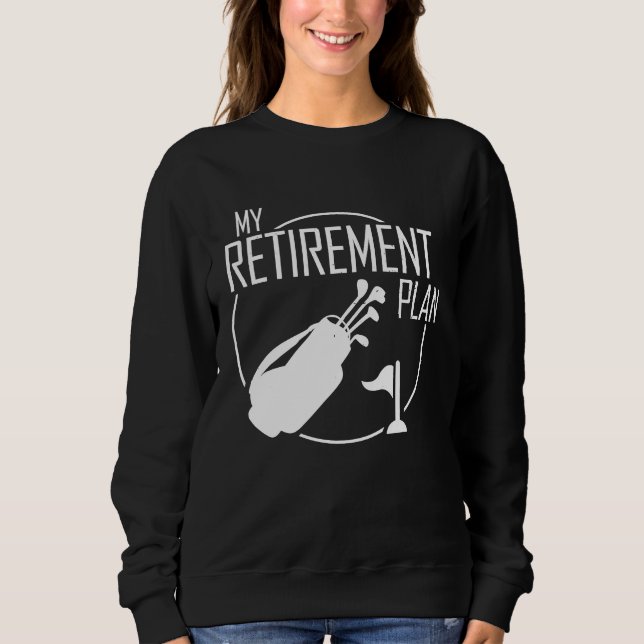 Camiseta My Retirement Plan Golf Golfers Best Dad Golfing (Frente)