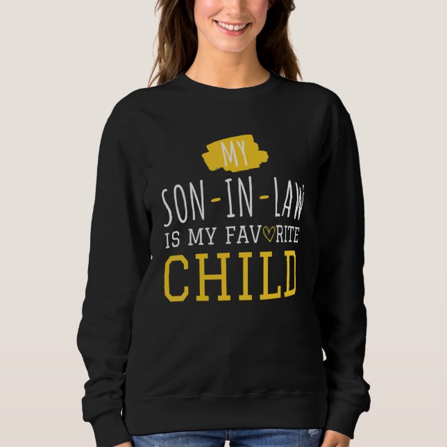 Camiseta My Son-IN-Law Is My Favorite Child - Funny Mom and (Frente)