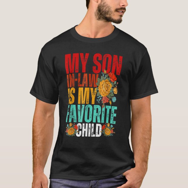 Camiseta My Son In Law Is My Favorite Child Sunflower (Frente)