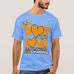 Camiseta My Son Taught Me Love Needs No Words 