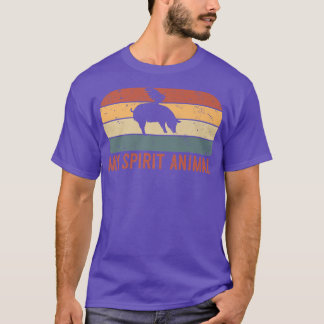 Camiseta My Spirit Animal Is A Pig Premium