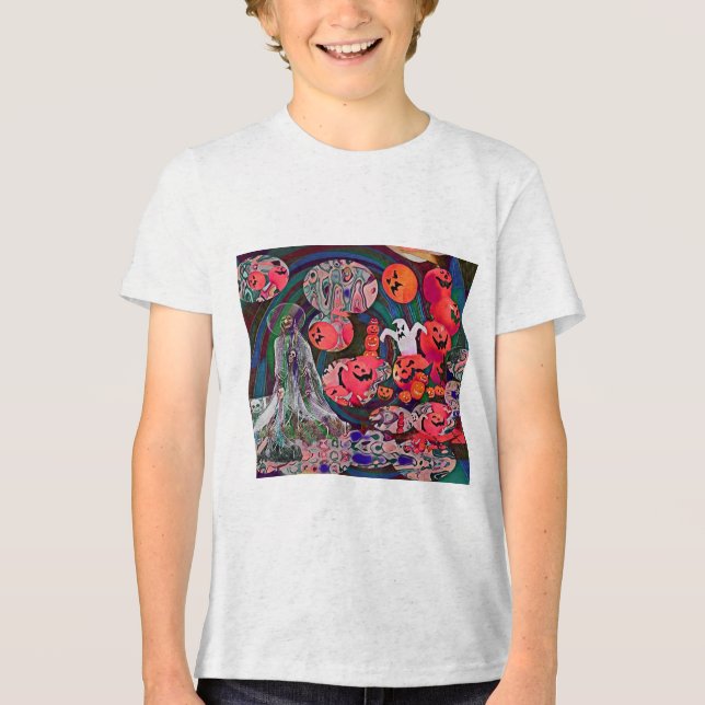 Camiseta My Super Halloween V3 (Frente)