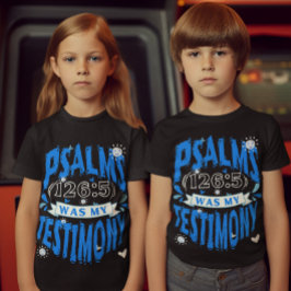 Camiseta My Tears to Joy Christian Spiritual God For Kids