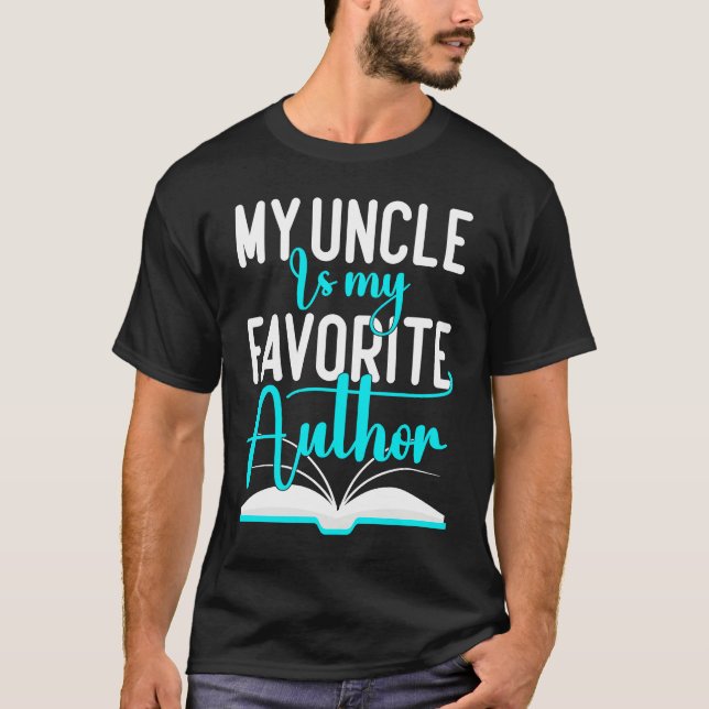 Camiseta My Uncle Is My Favorite Author  Author Writer (Frente)