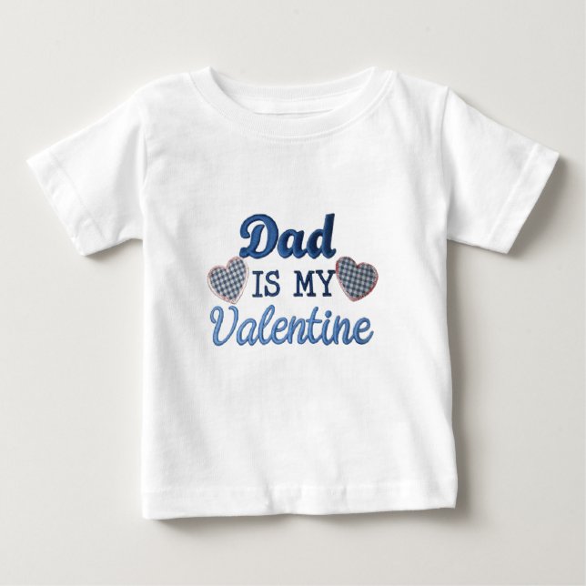 Camiseta My Valentine is Dad (Frente)