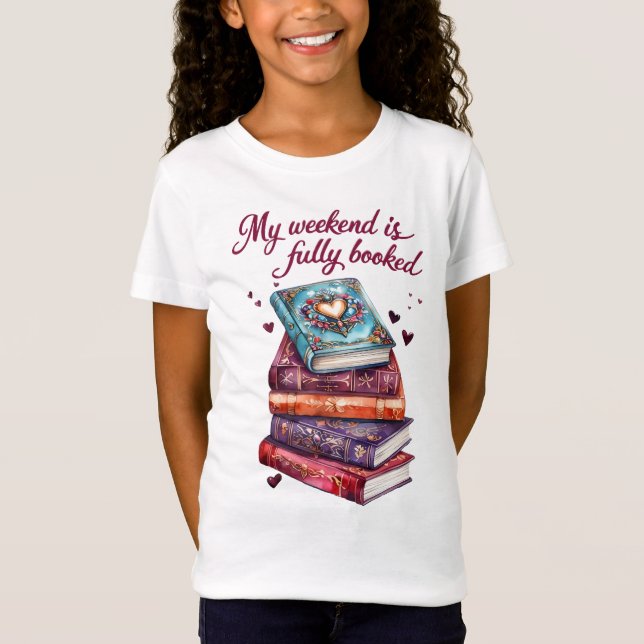 Camiseta My weekend is fully booked (Frente)