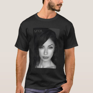 Camiseta Mya Close-Up Black White