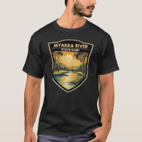 Myakka River State Park Florida Viagem Art Vintage