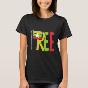 Camiseta Myanmar livre