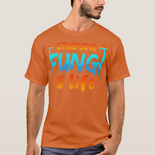 Camiseta Mycologia Estudando Fungos É Vida