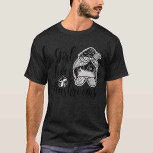 Camiseta Mycology Mushroom Apenas Uma Menina Que Ama Cogume