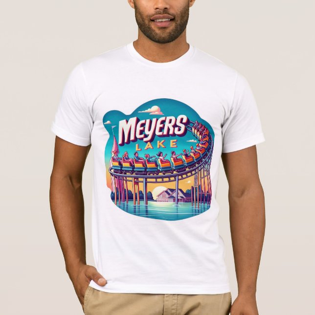 Camiseta Myers kake amusement park (Frente)