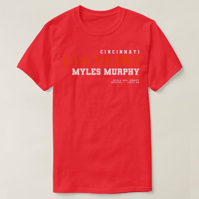 Camiseta Myles Murphy (Frente do Design)