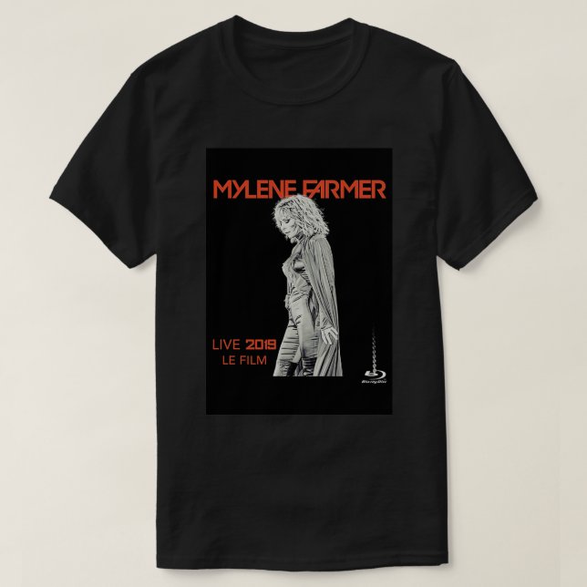 Camiseta Mylne Farmer Live 2019 (Frente do Design)