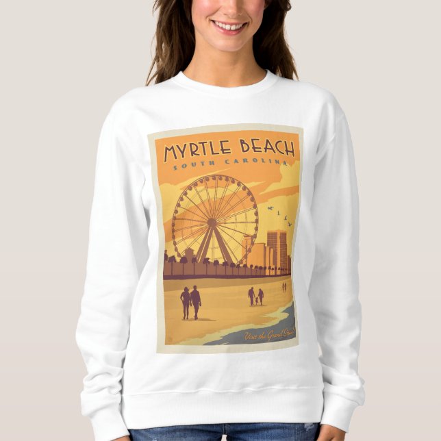 Camiseta Myrtle Beach | Carolina do Sul (Frente)