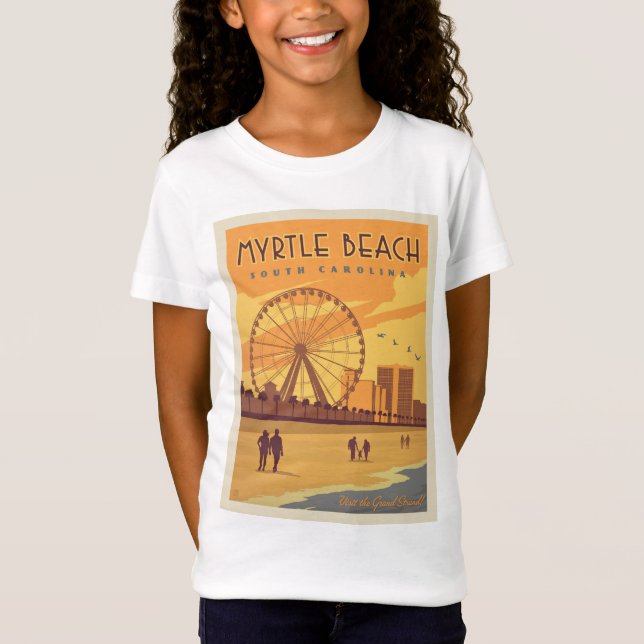Camiseta Myrtle Beach | Carolina do Sul (Frente)