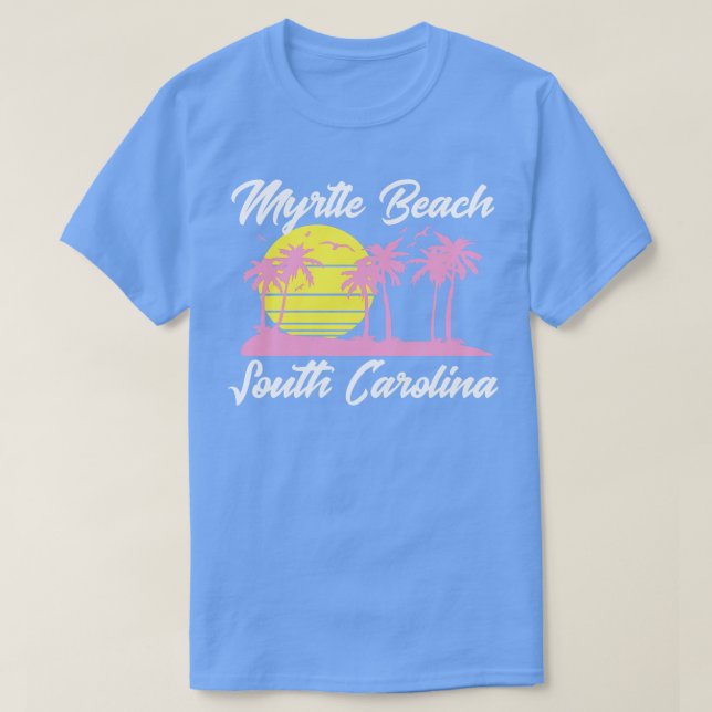 Camiseta Myrtle Beach South olina White (Frente do Design)