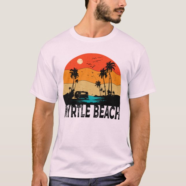 Camiseta Myrtle Beach Vintage (Frente)