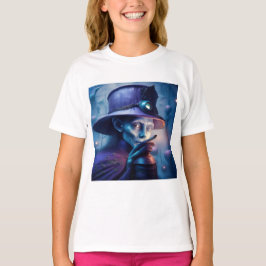Camiseta Mysterious Lady Pointing Finger At You