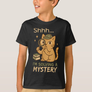 Camiseta Mystery Reader Bookish Sleuth Gift do Clube Crime