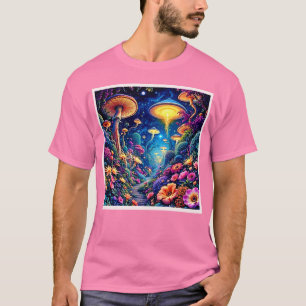 Camiseta Mystic Bloom Forest Sob Estrelas