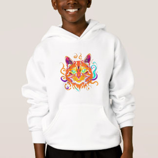 Camiseta Mystic Cat – Neonfarbene Katze