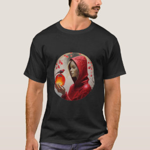 Camiseta Mystic Girl Gazes Em Sua Bola De Cristal