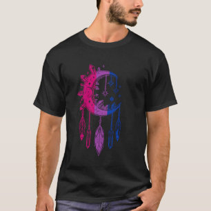 Camiseta Mystic Moon & Crystals Dreamcatcher u2013 Orgulho