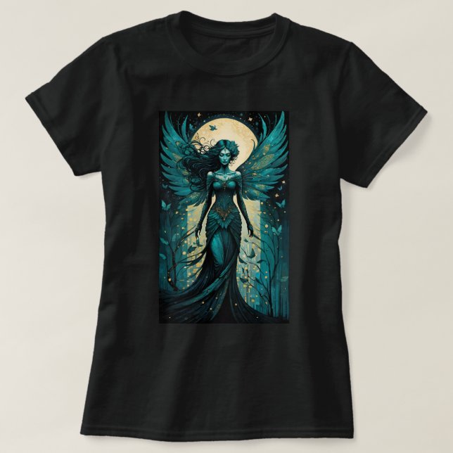 Camiseta Mystic Moonlit Fae (Frente do Design)