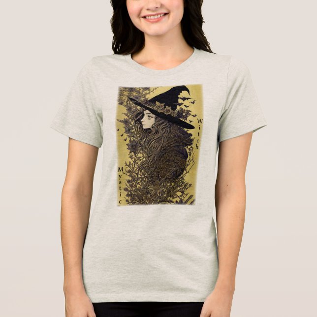 Camiseta Mystic Witch Halloween Witch (Frente)