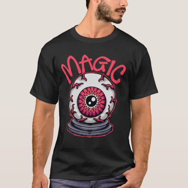 Camiseta Mystical Eyeball streetwear  (Frente)