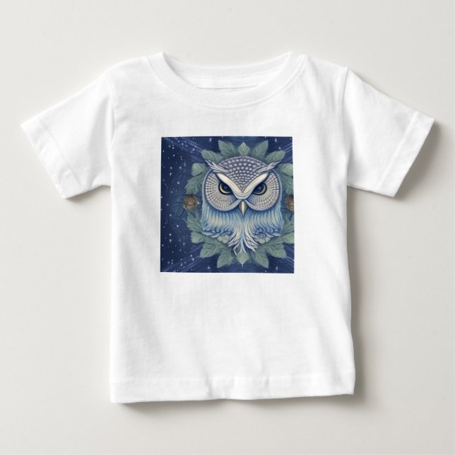 Camiseta Mystical Fantasy Forest Owl (Frente)