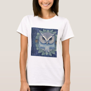 Camiseta Mystical Fantasy Forest Owl
