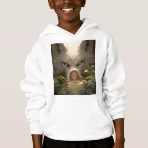 Camiseta Mystical Fantasy Wolf Guardian Anime