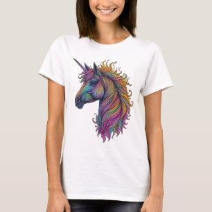 Camiseta Mystical Rainbow Unicorn