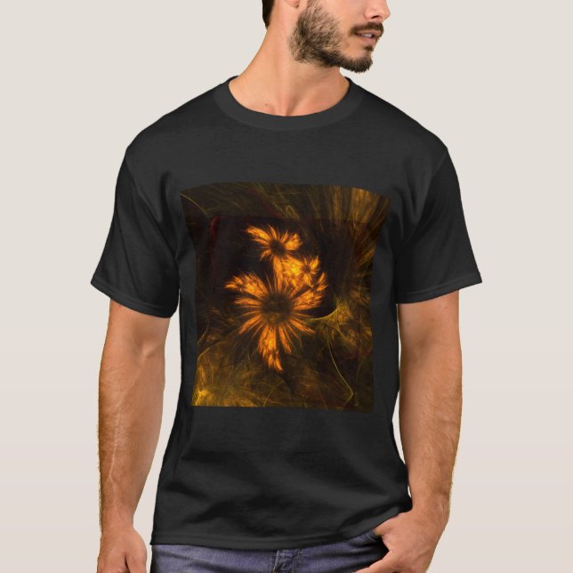 Camiseta Mystique Garden Abstrato Art (Frente)
