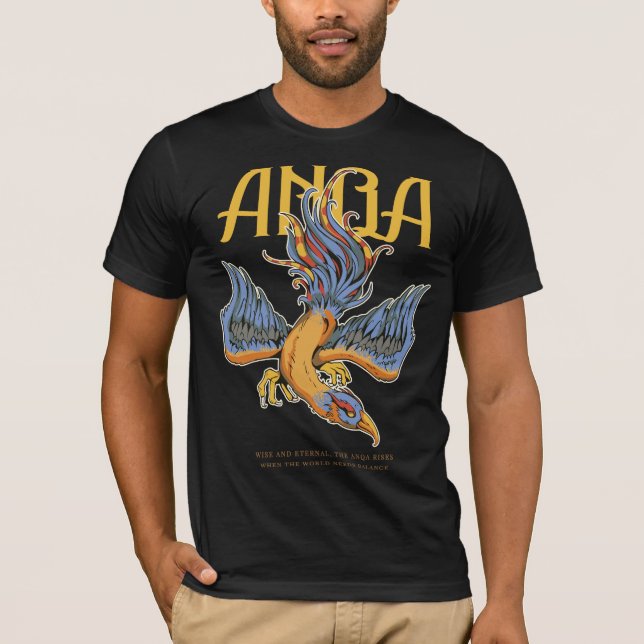 Camiseta Mythic Anqa - Eternal Flame Phoenix Tee (Frente)