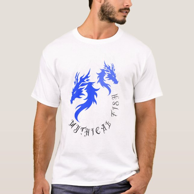 Camiseta mythical fish (Frente)
