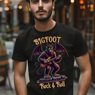 Camiseta Mythical Rockstar: Bigfoots Guitar Solo