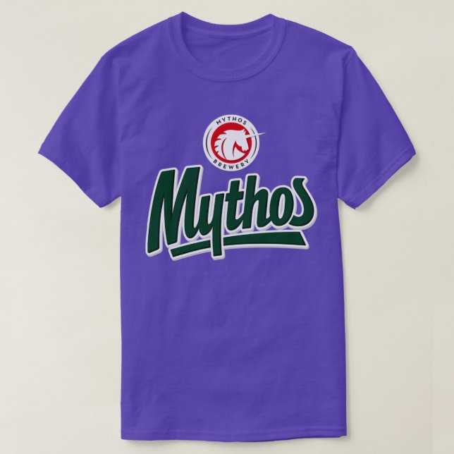 Camiseta Mythos cerveja (Frente do Design)