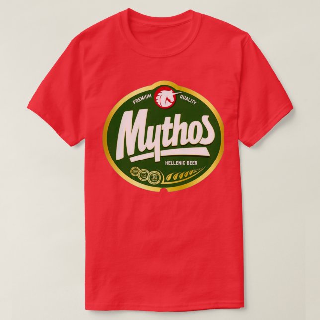 CAMISETA MYTHOS HELLENIC BEER T (Frente do Design)