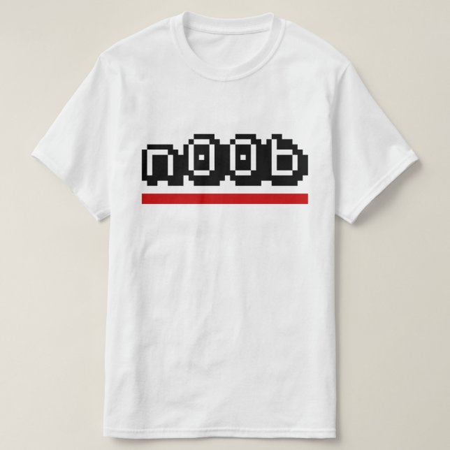 Camiseta n00b (Frente do Design)
