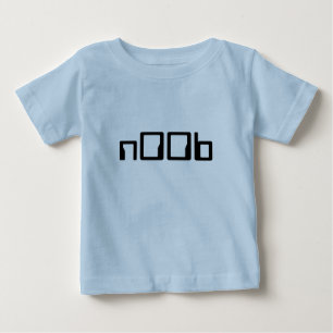 Camiseta n00b Onsie orgânico