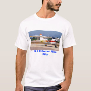 Camiseta N548RM, piloto de 5 4 8 Romeo Mike