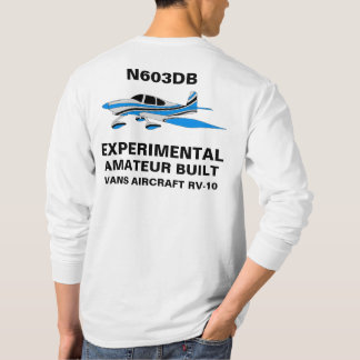 Camiseta N603DB Azul com texto