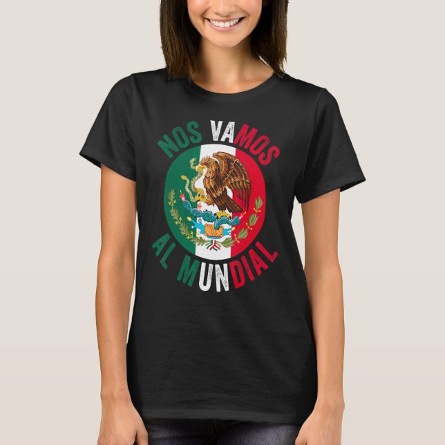 Camiseta N.ºs Vamos Al Mundial México 2 (Frente)