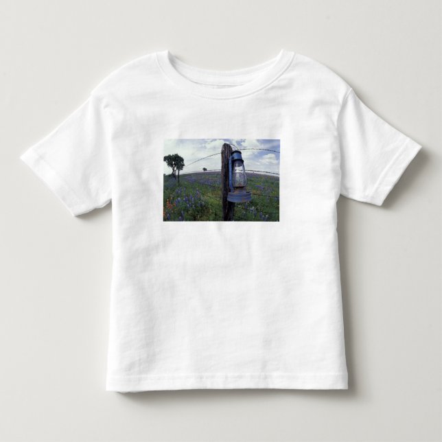Camiseta N.A., EUA, Texas, Llano, Lanterna Azul, Carvalho (Frente)